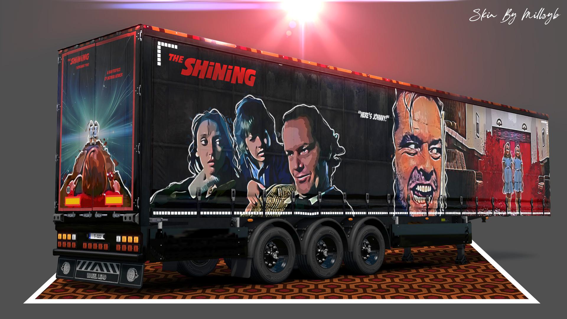 ETS2 - The Shining Trailer Skin V1.0 (1.36.x)