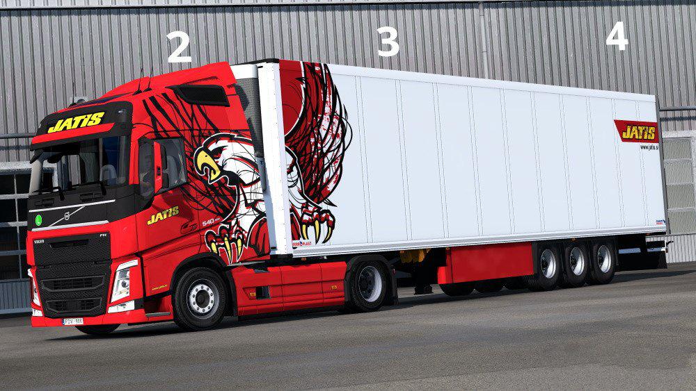 ETS2 - Jatis Transport Skin Pack V1.0 (1.36.x)
