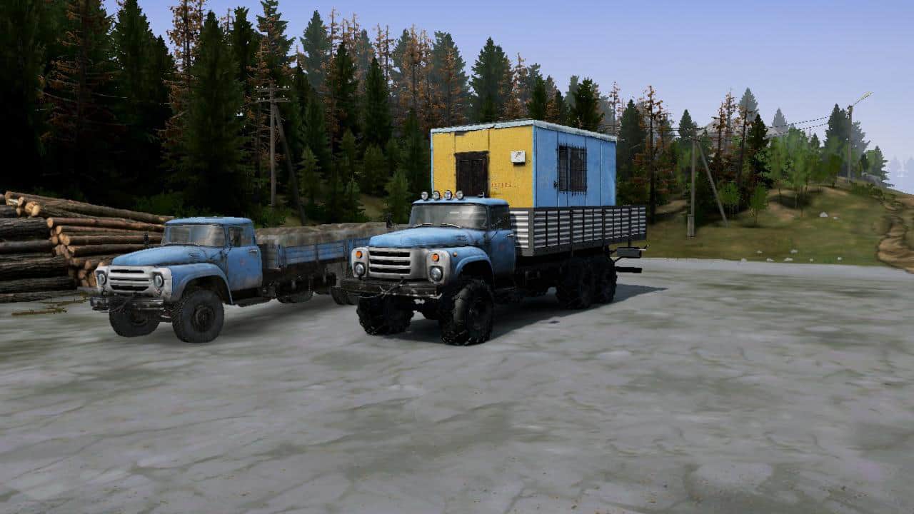 Spintires:Mudrunner - Zil 133 And Zil 133 Diesel P.P. V0.1
