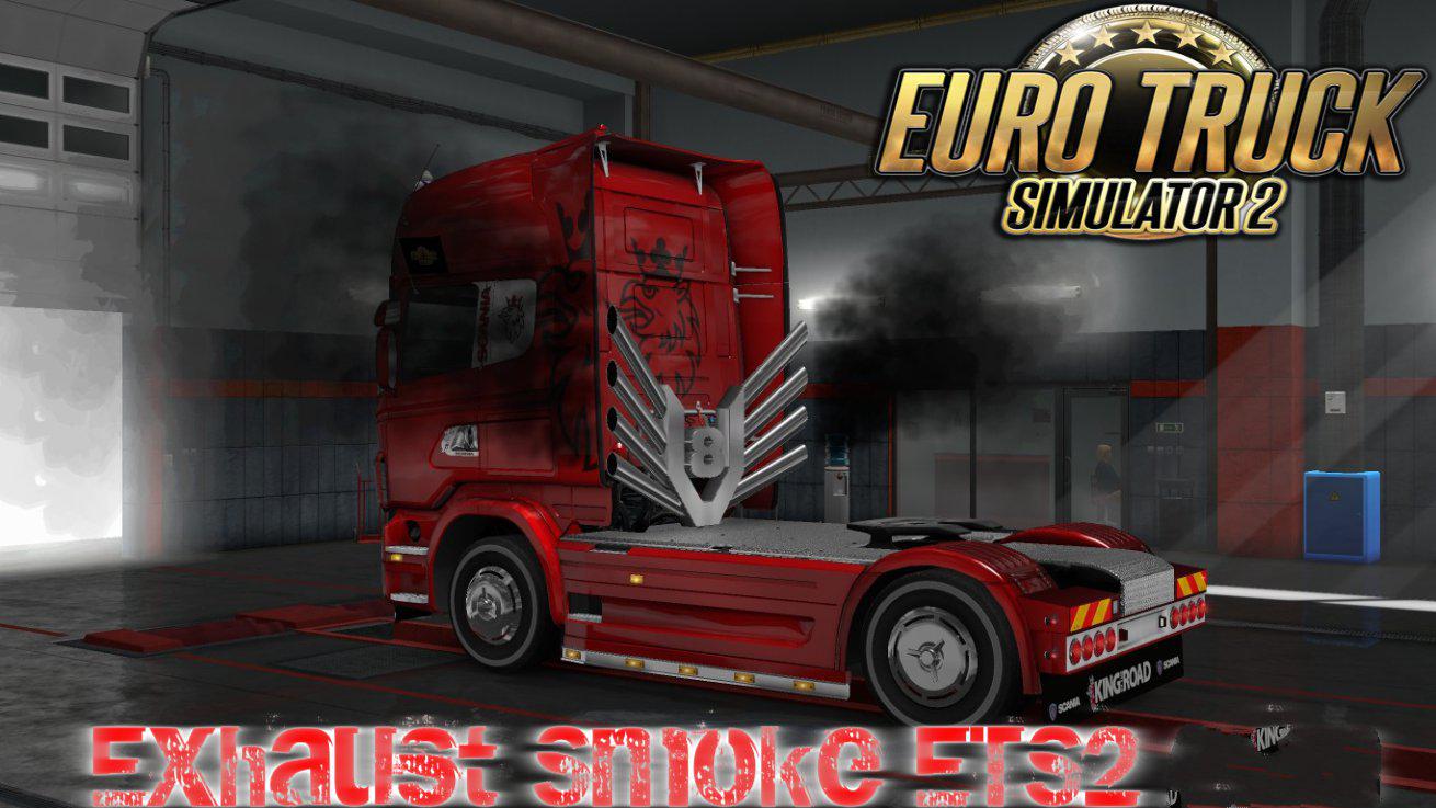 ETS2 - Exhaust Smoke (1.37.x)