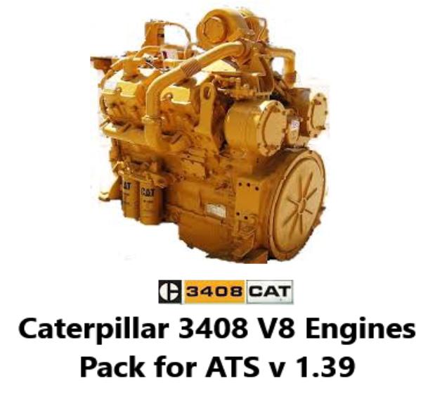 ATS - Caterpillar 3408 V8 (with Electric Start) V1.0 (1.39.x)