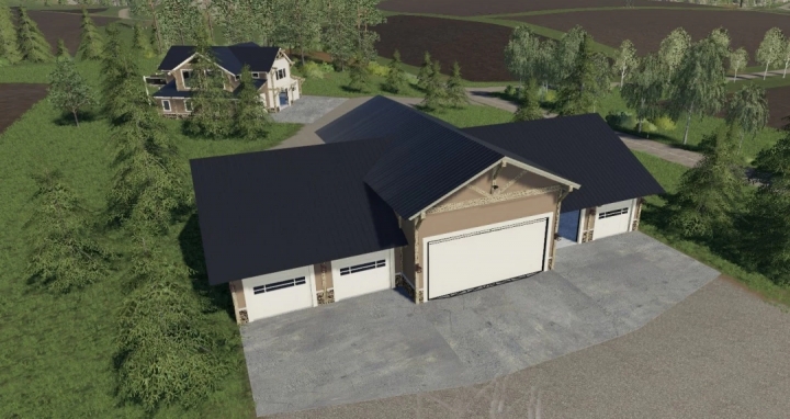 FS19 - HAJ 5 Bay Garage V1.0