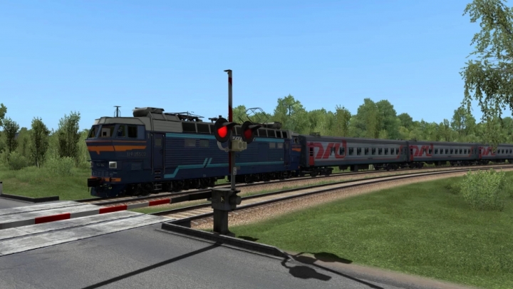 ETS2 - Russian Trains for Russia Map Part Only (1.40.x)