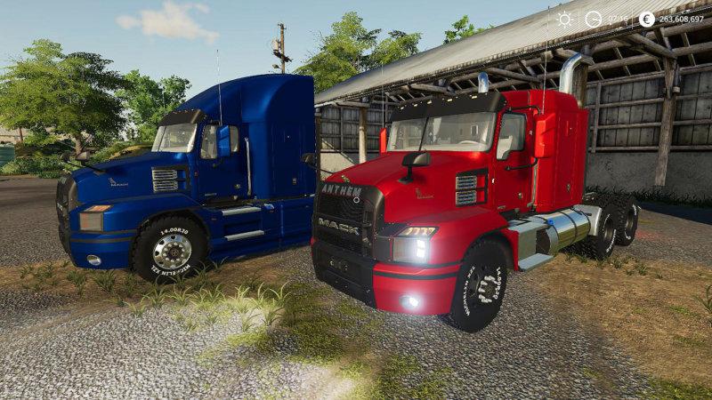 FS19 - 2018 Mack Anthem 48 Sleeper Truck V1.0