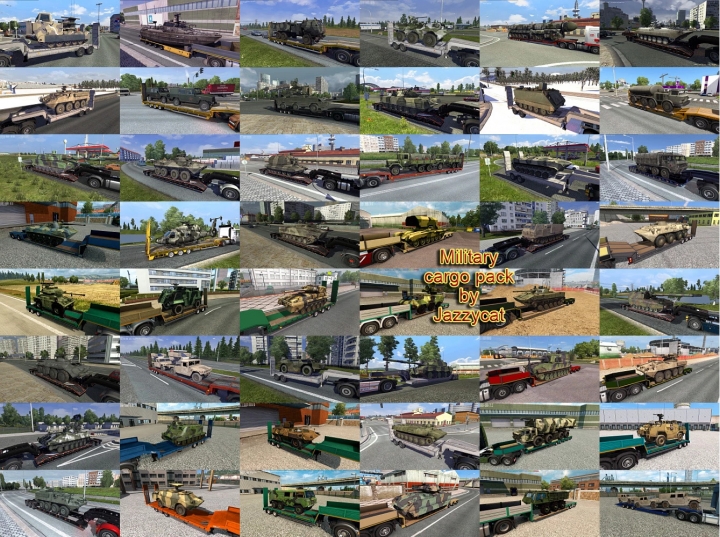 ETS2 - Military Cargo Pack V5.1 (1.40.x)