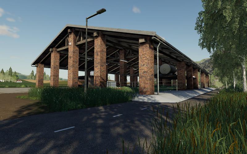 FS19 - Italian Old Style Cow Shed V1.0
