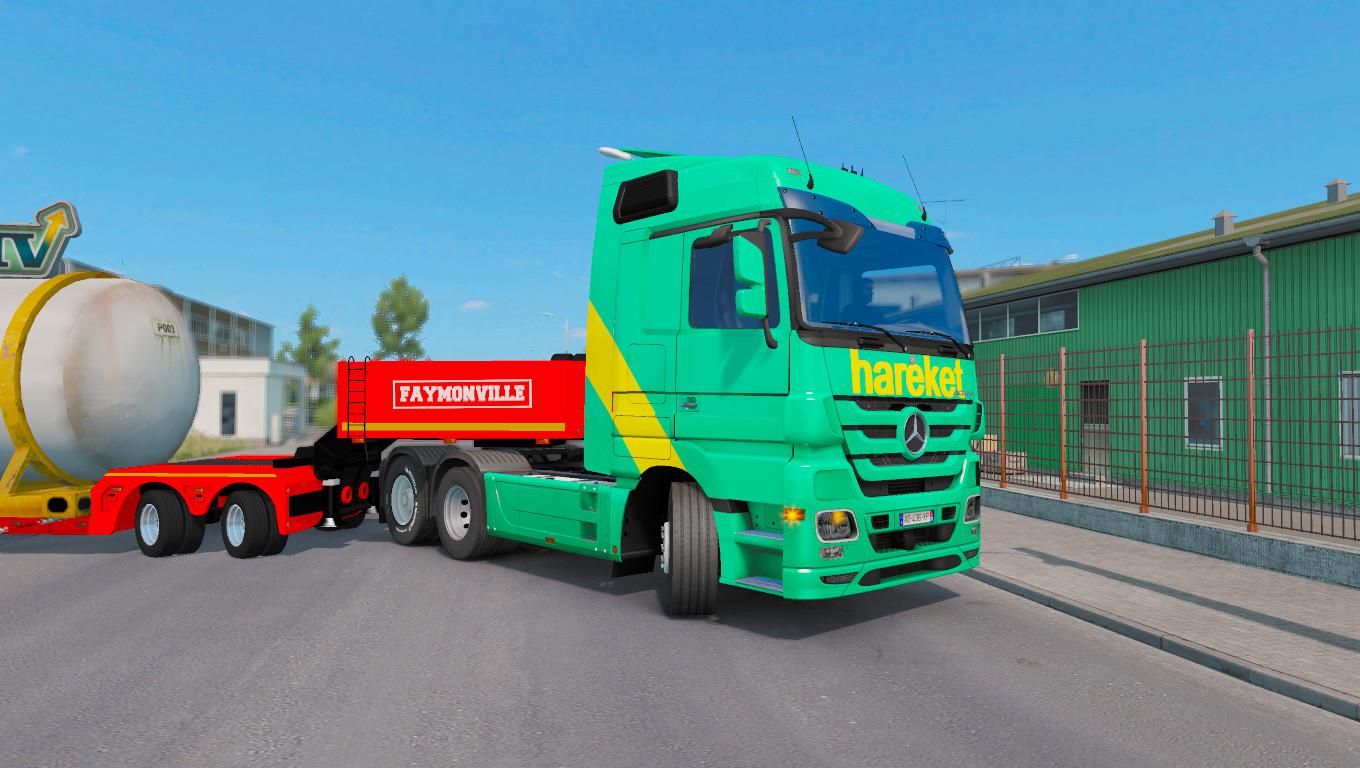 ETS2 - Mercedes MP3 MP4 Hareket Skin (1.35.X)