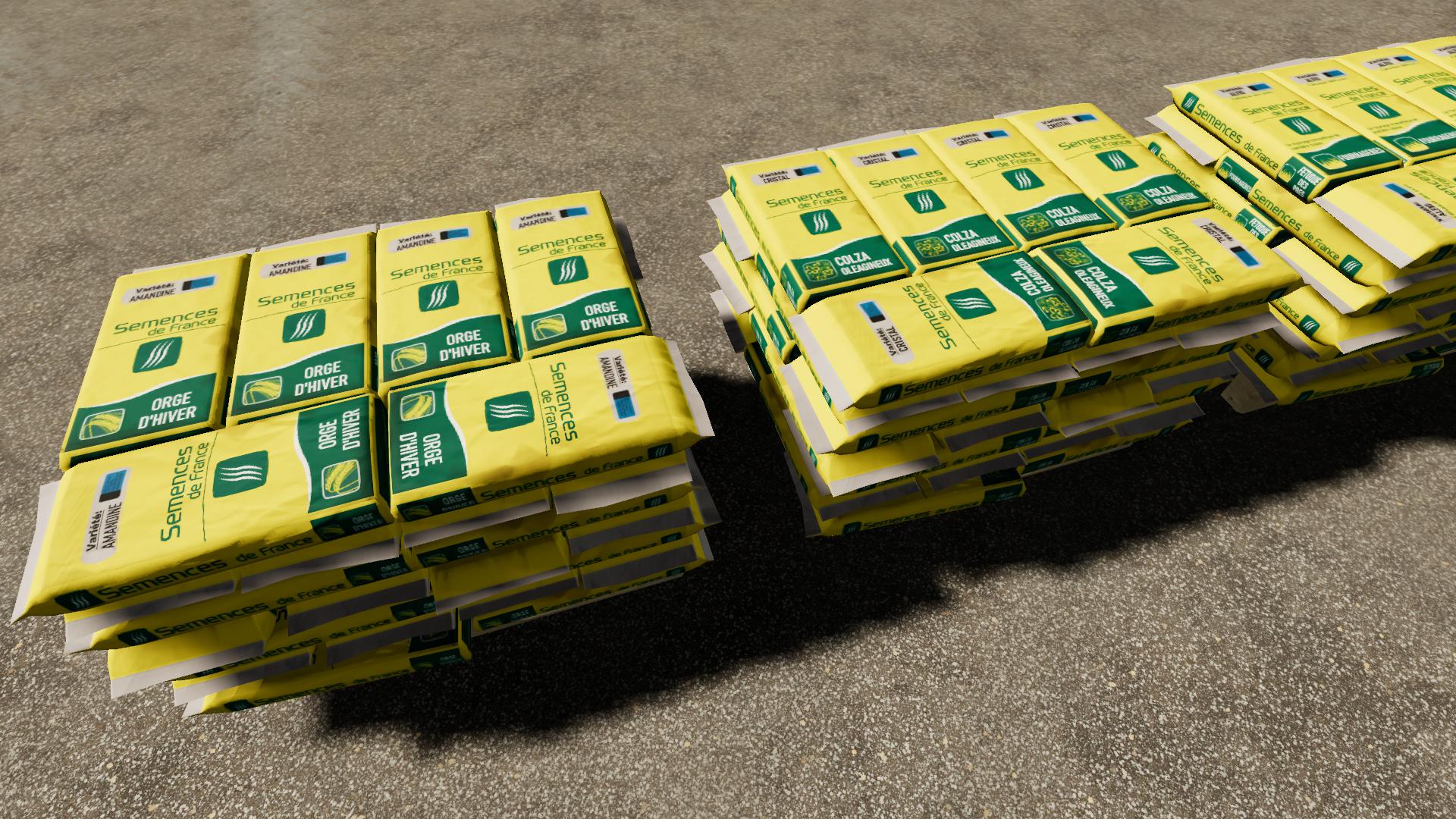 FS19 - Palette de Semences V1.0