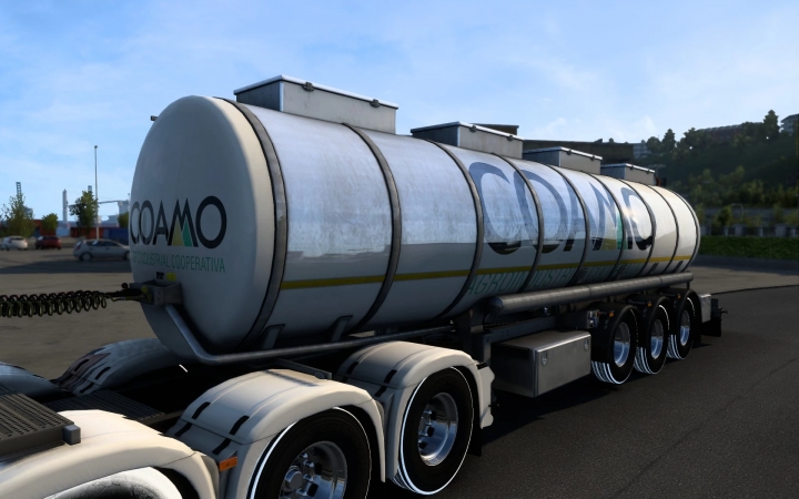ETS2 - SCS Food Tank Coamo Skin (1.41.x)