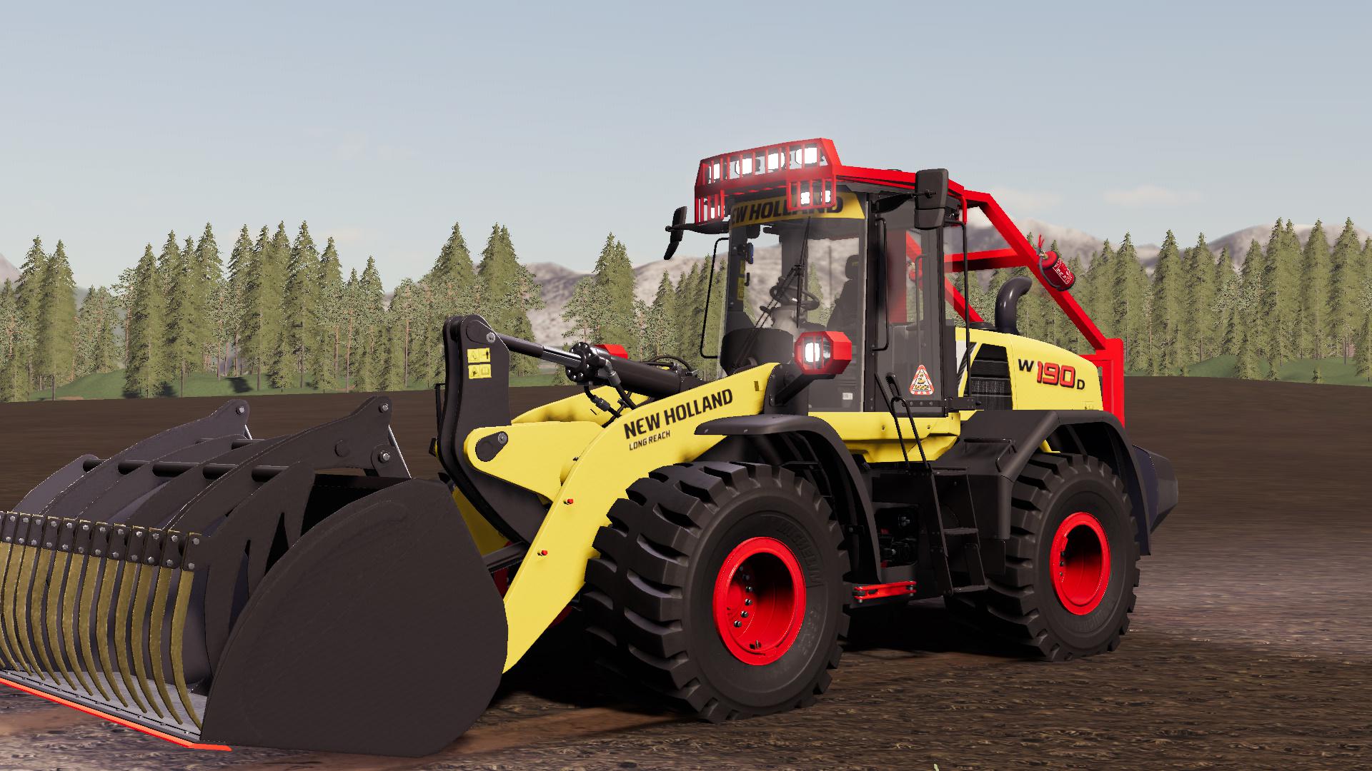 FS19 - New Holland W-190 Forestier V2.0