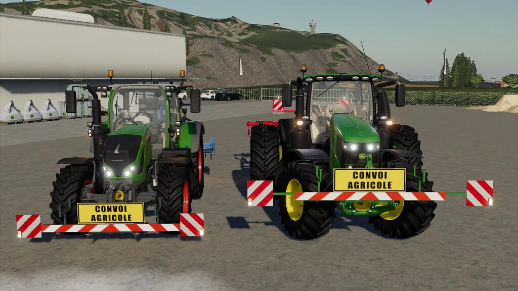 FS19 - Front Sign Lights V1.0