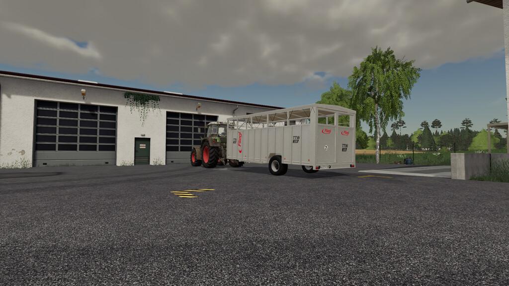 FS19 - Fliegl TTW 100 Noah Trailer V1.0