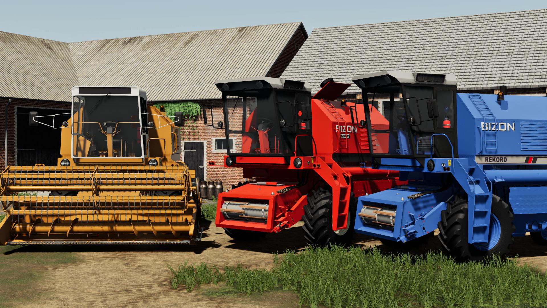 FS19 - Bizon Rekord Z058 Harvester V1