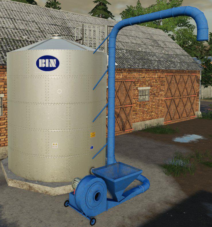 FS19 - Dmuchawa Pod Silos Bin 60 V1.0