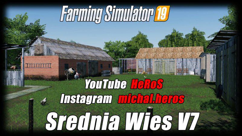 FS19 - Srednia Wies Map V7.0