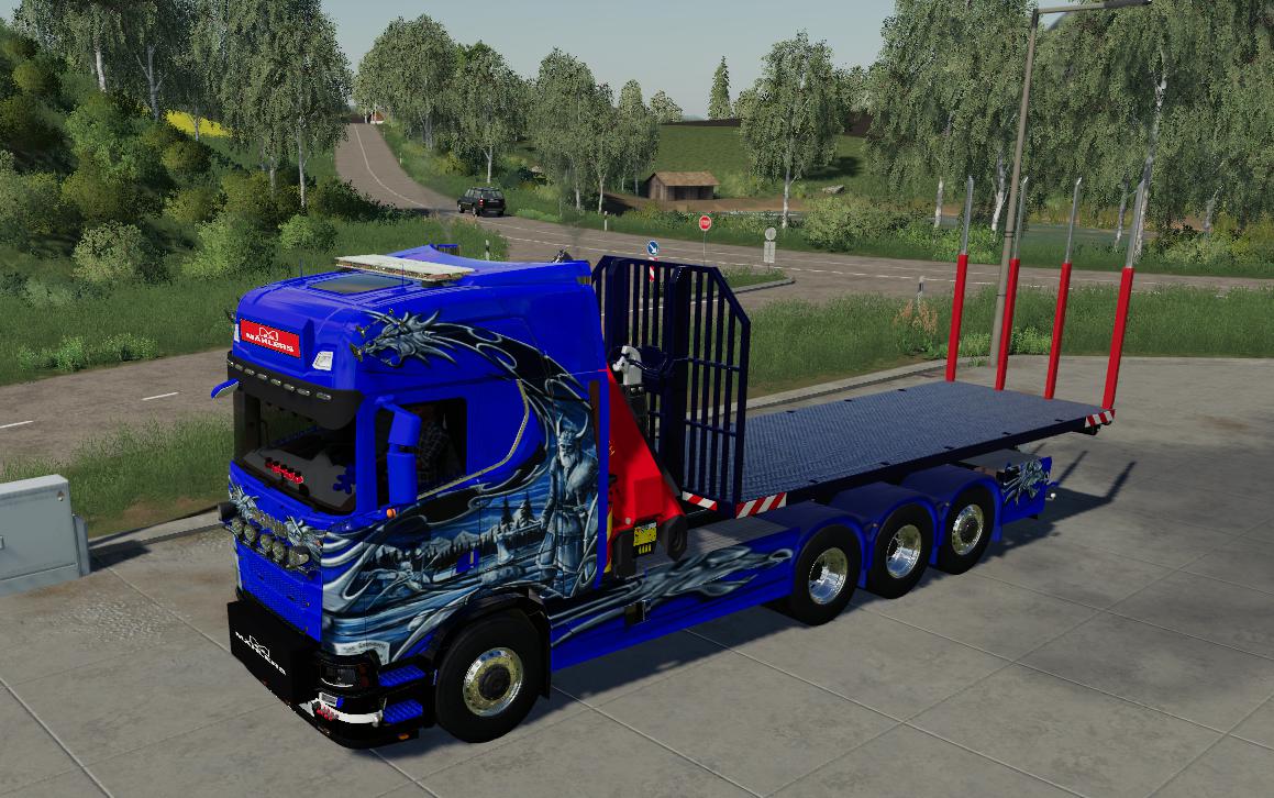 FS19 - Scania NG HKL And Crane V1.1