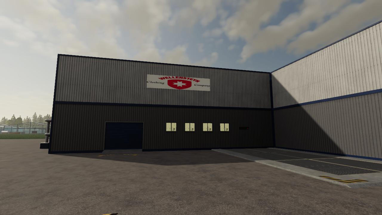 FS19 - Kleiderfabrik V1.1