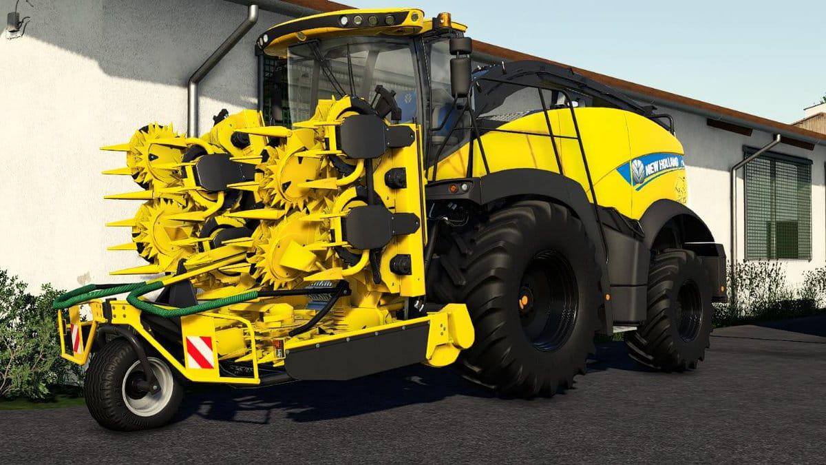 FS19 - New Holland FR850 Yellow Bull V1.0