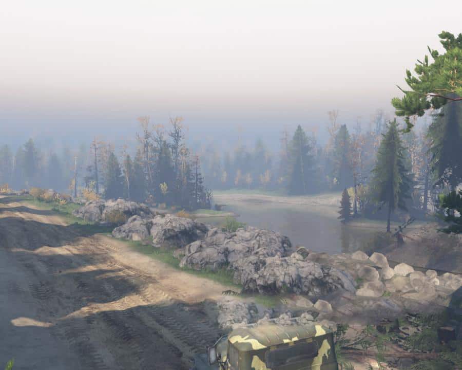 Spintires - 2 Rivers Map V1.0