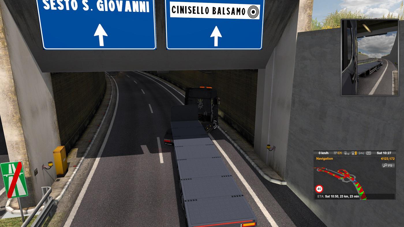 ETS2 - Milano Tunnel Fix for ProMods 2.43 (1.36.x)