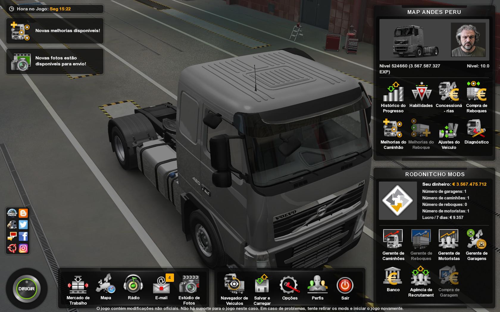 ETS2 - Andes Peru Map for Profile Mod (1.37.x)