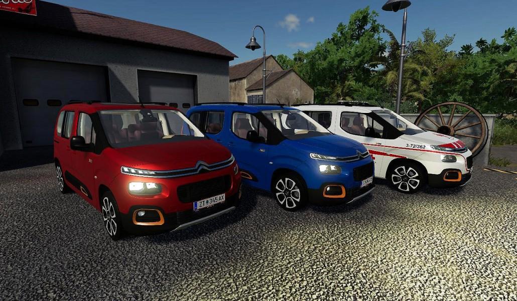 FS19 - Citroen Berlingo 2019 Car Mod V1.0