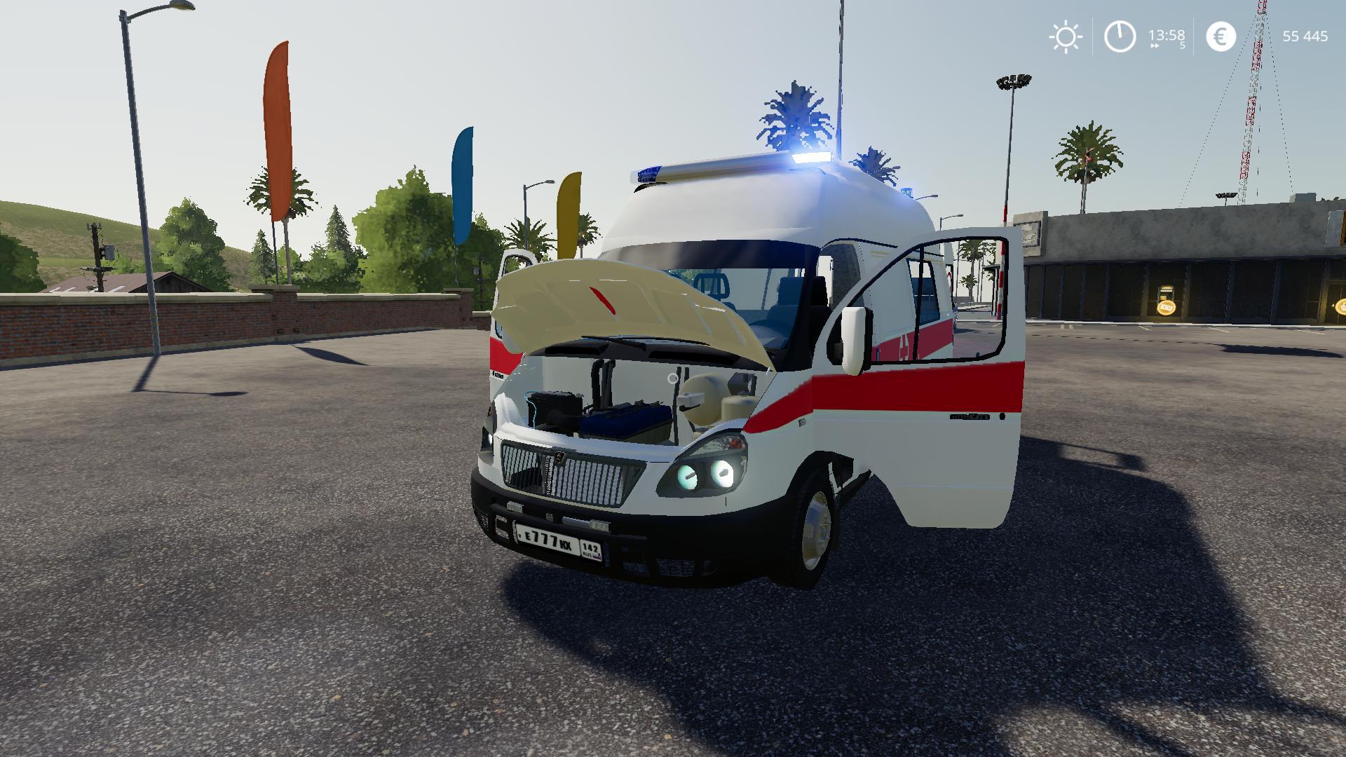 FS19 - Gazelle Ambulance V1.0