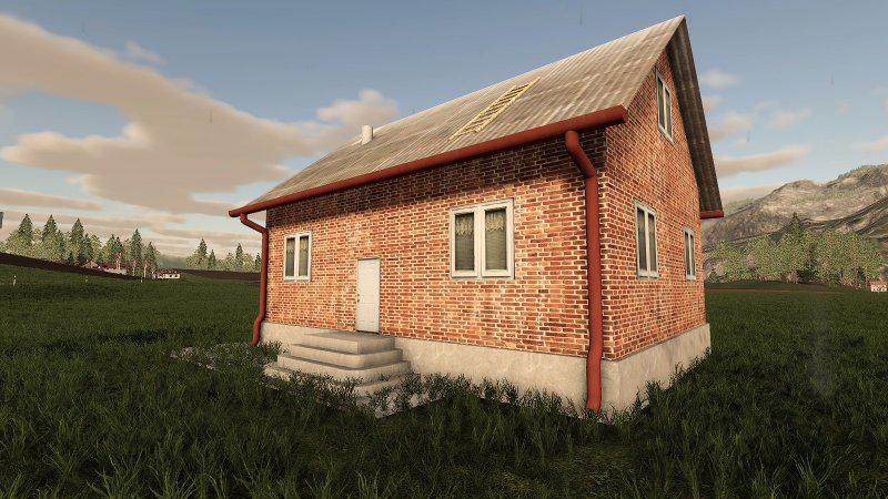 FS19 - Domek Ceglany V1.0