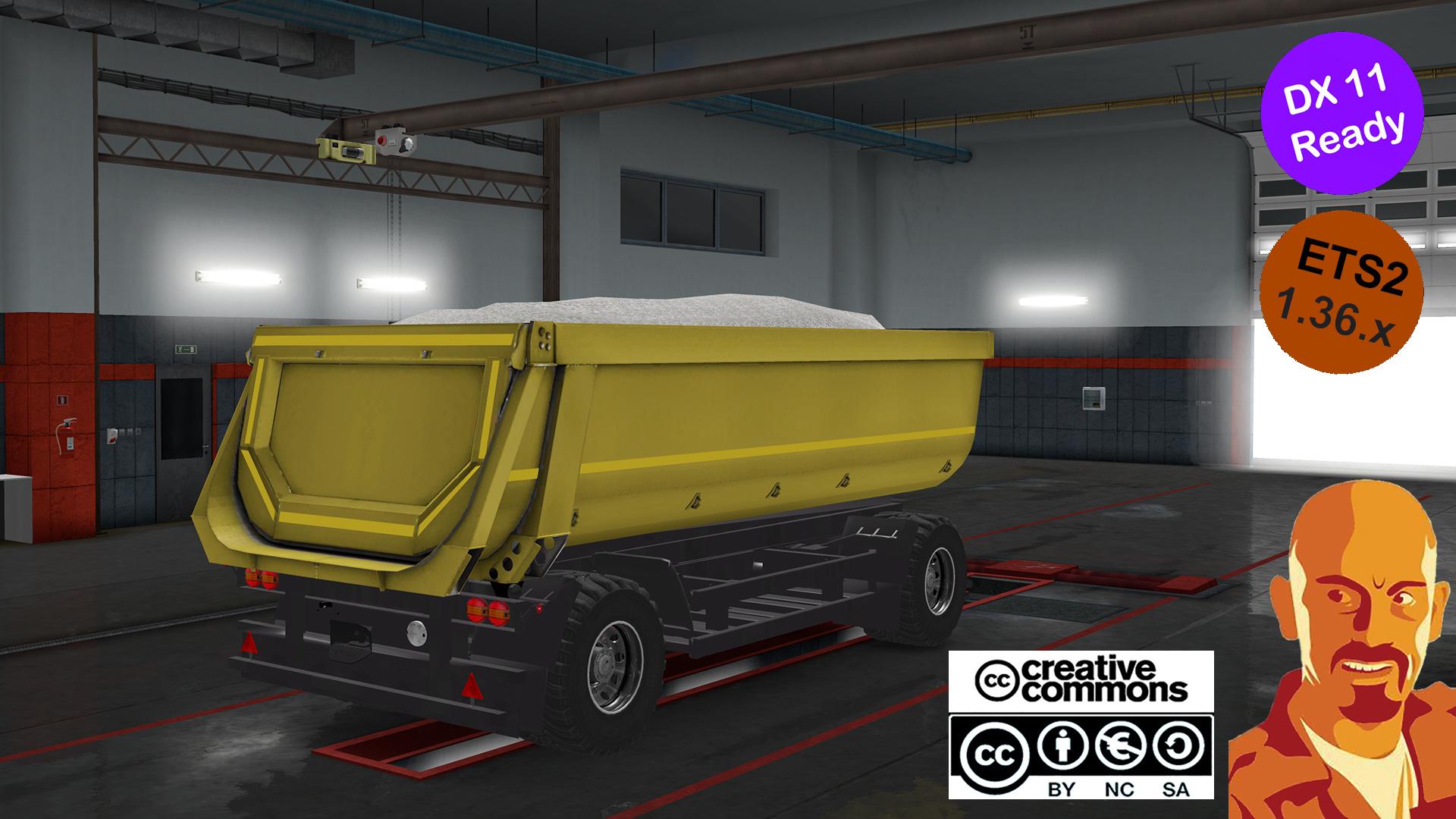 ETS2 - Kipper Agrar Trailer (1.36.x)