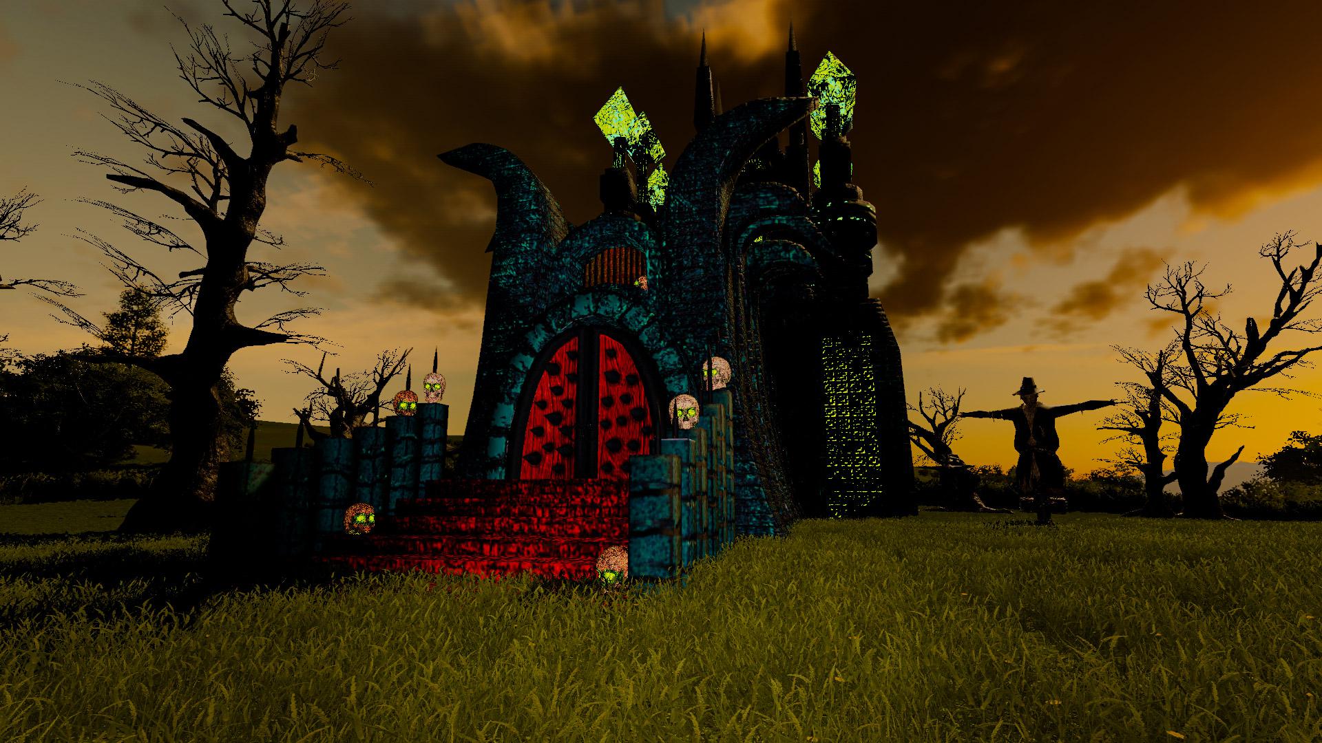 FS19 - Halloween Hunted House V1.0