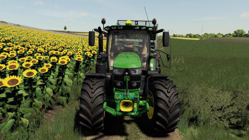 FS19 - John Deere 6R Led Update V1.0