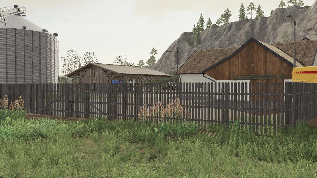 FS19 - Wooden Gates And Fences V1.0