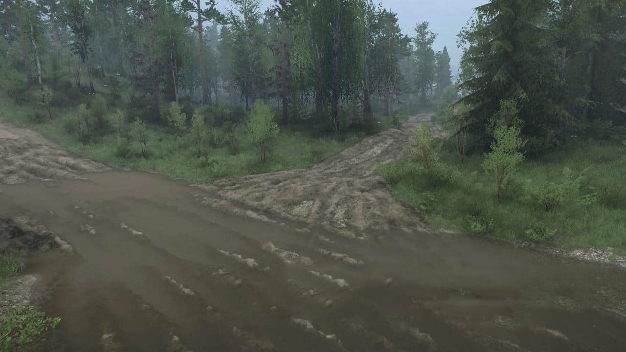 Spintires:Mudrunner - Anisimovo Map V07.08.20