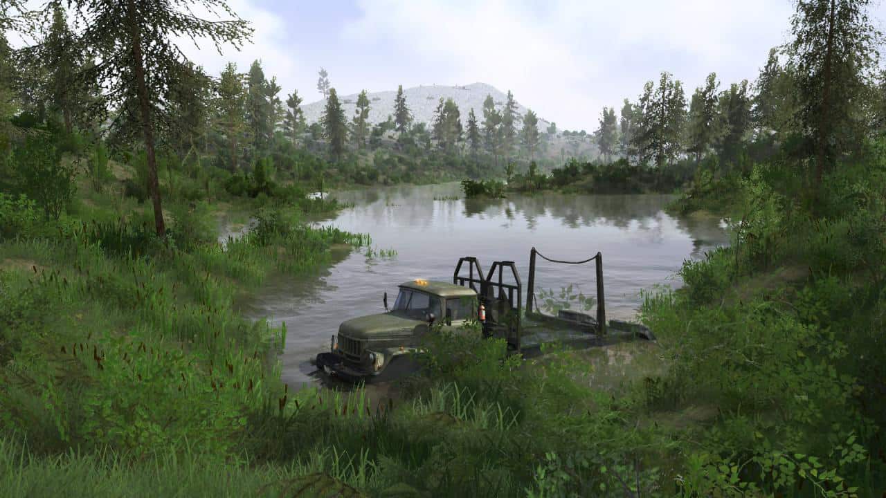 Spintires:Mudrunner - Experimental. Off Roads Map V1.0