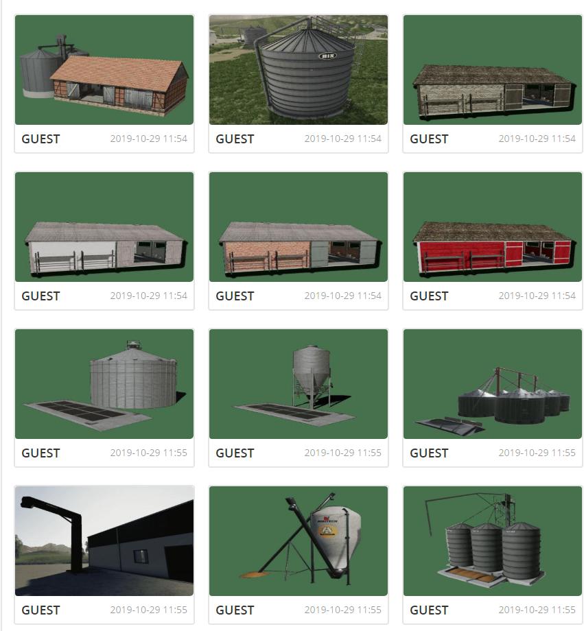 FS19 - Unzip Goliszew Support Silos V1.0.1