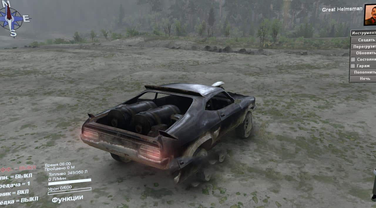 Spintires - Ford XB Falcon GT Hardtop Interceptor V1.0