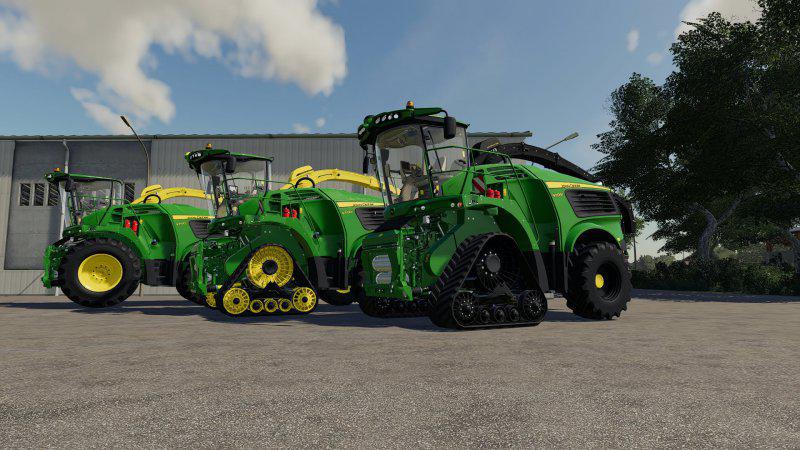 FS19 - John Deere 9000 Kemper Pack Farbwahl V1.2