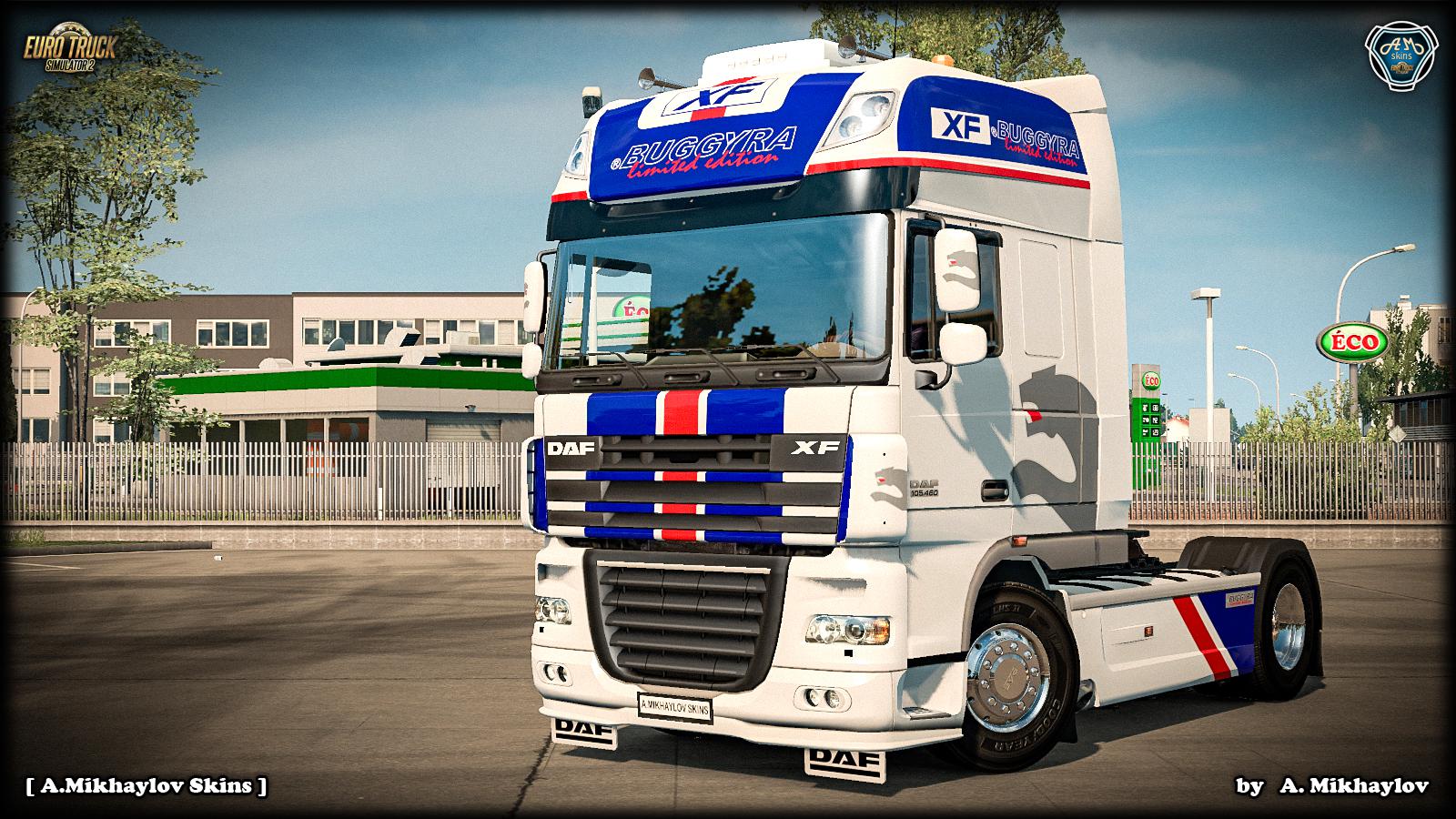 ETS2 - Daf Xf 105 Buggyra Limited Edition Skin V1.0 (1.36.x)