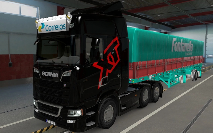 ETS2 - Scania S 2016 8x4 Scania XT Skin (1.40.x)