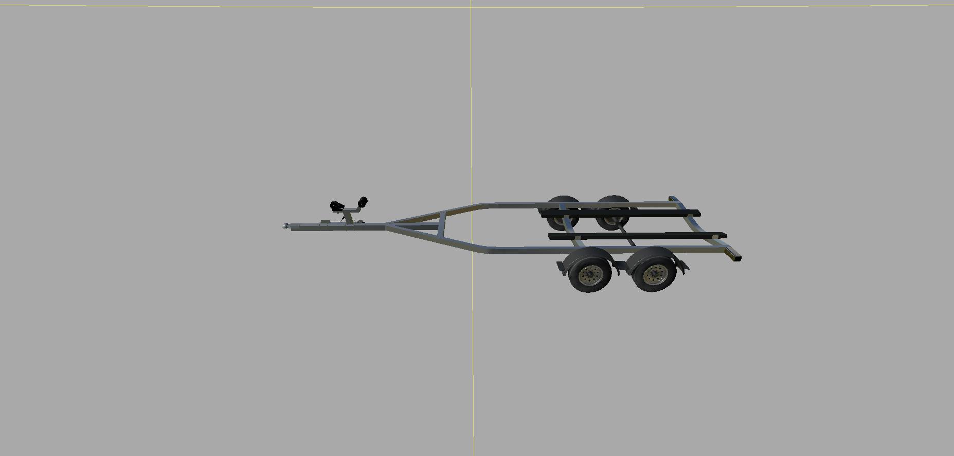 FS19 - Small Boat Trailer V1.0