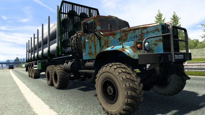 ETS2 - KrAZ 255-258 (1963-1967) New Update 1.41.x
