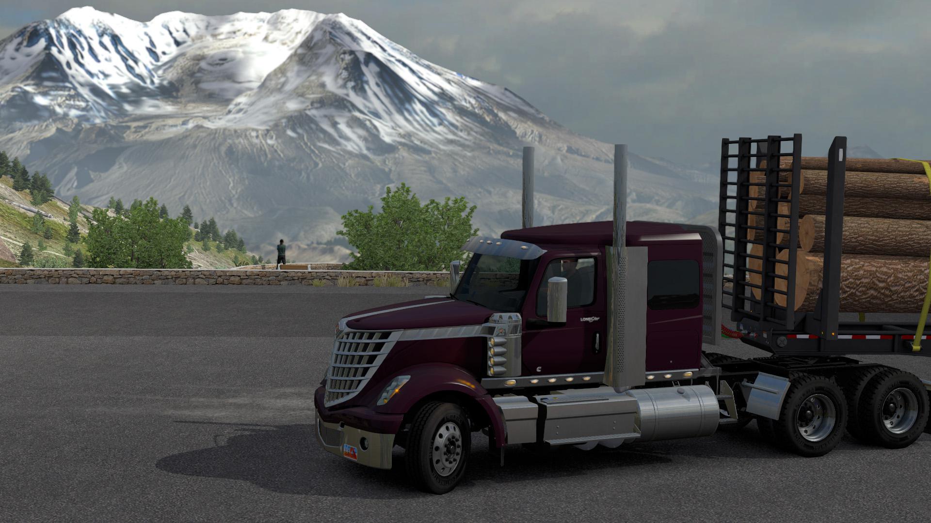 ATS - International Lonestar Reworked Truck V1.0 (1.37.x)