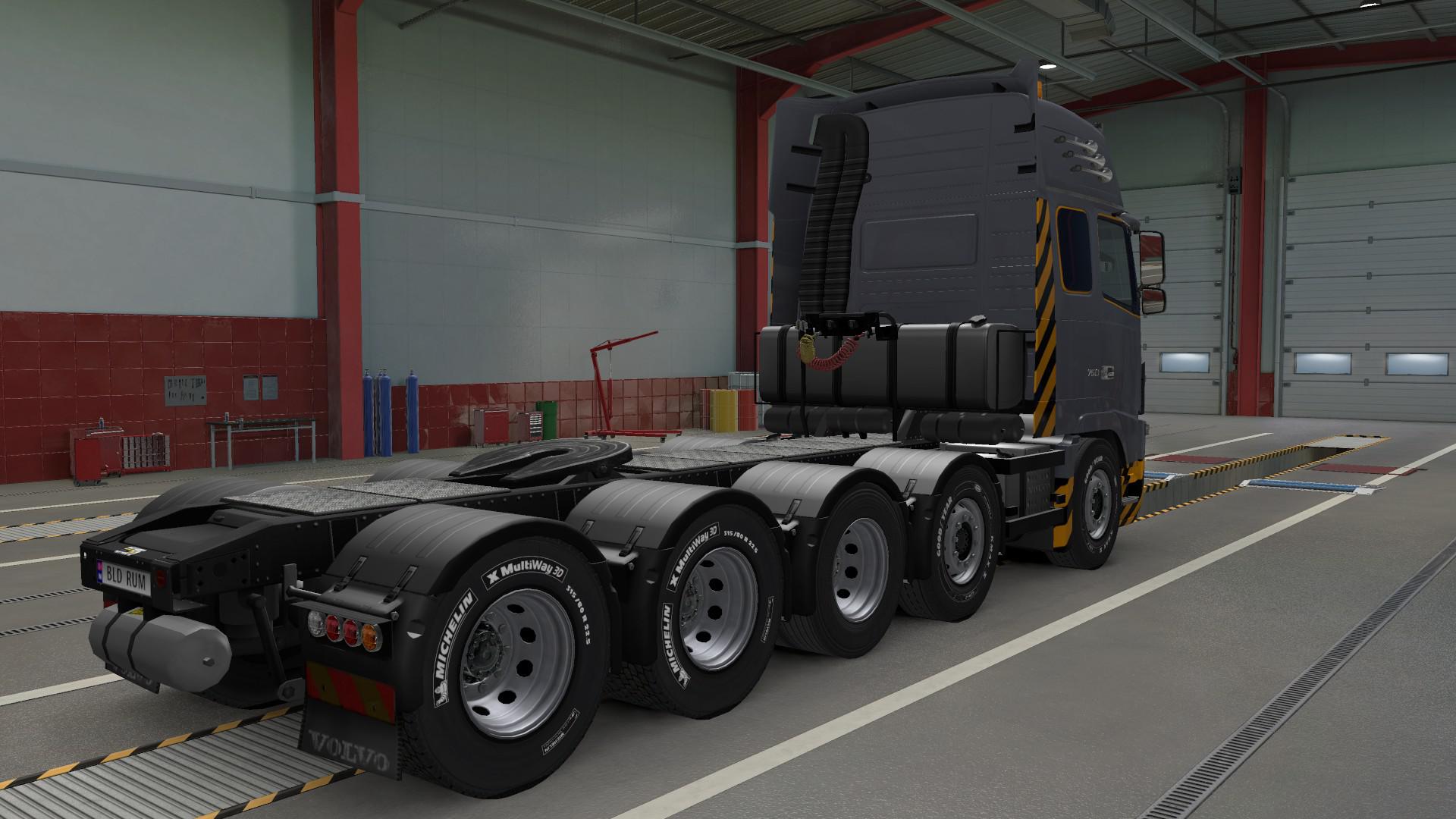 ETS2 - Volvo FH16 2009 Heavy Duty Addon V2.0 (1.39.x) | Euro Truck ...