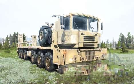 Spintires:Mudrunner - MZKT-79086 Truck V1.0