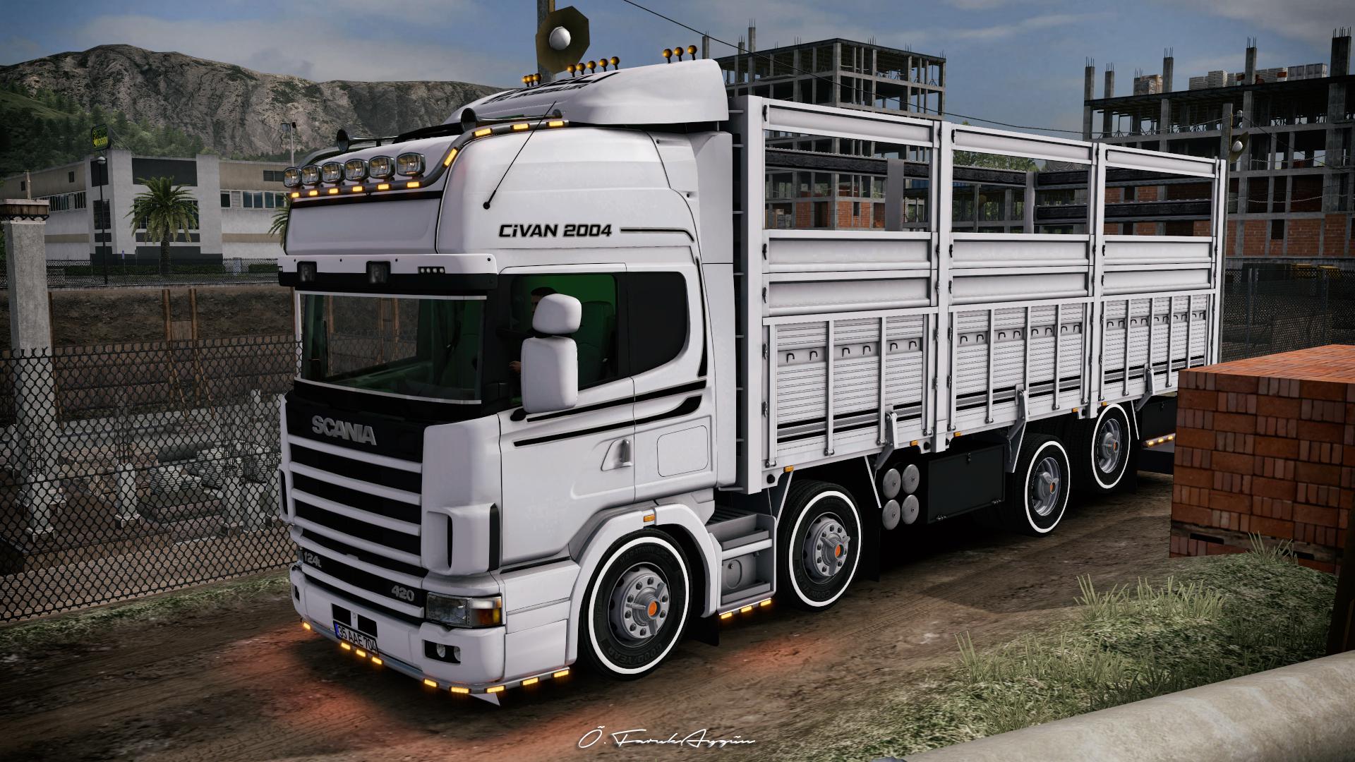 ETS2 - Scania 124L Topline Unlocked Version (1.37.x)