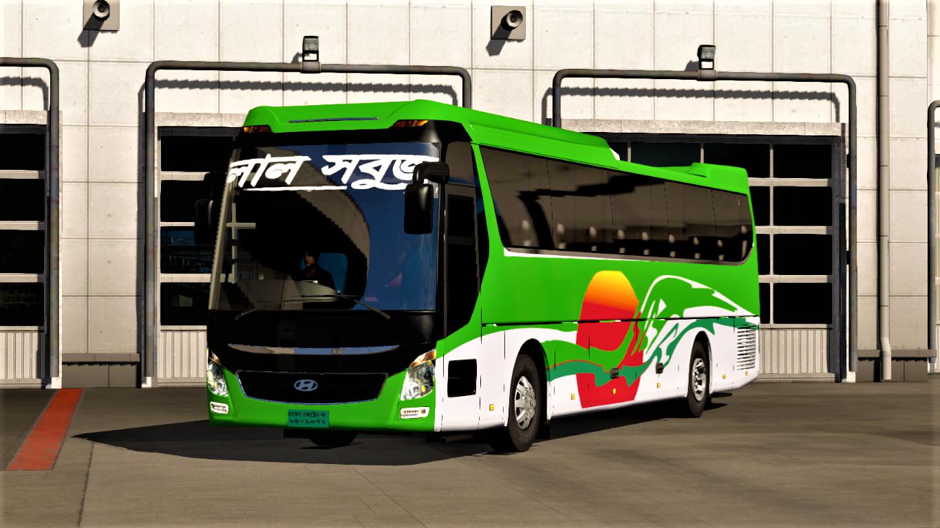 ETS2 - Hyundai UXN CBU Bus V2.0 (1.36 - 1.37)