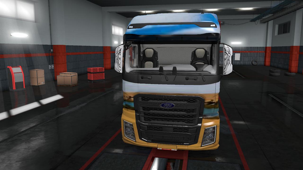 ETS2 - Ford F-Max Sahara Skin (1.35.X)