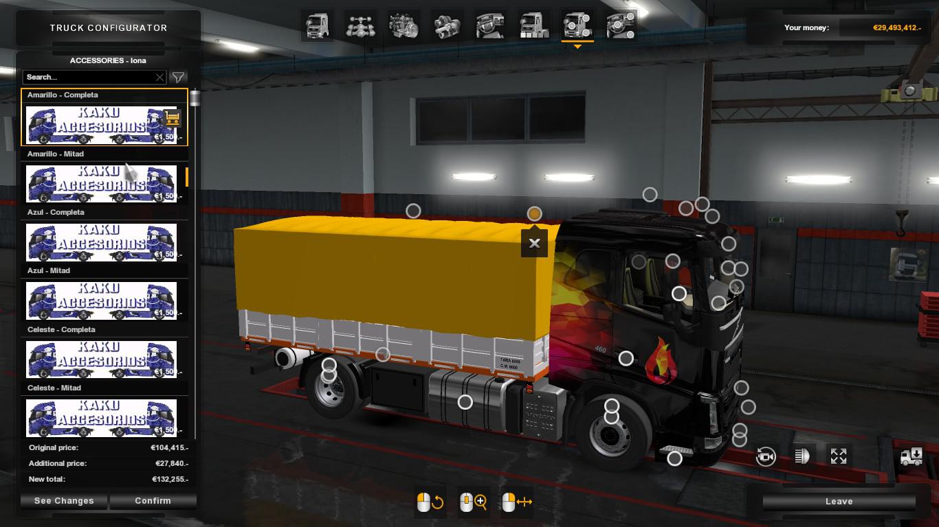 ETS2 - 1/14 R/C Volvo FH16 Globetrotter (1.35.x)