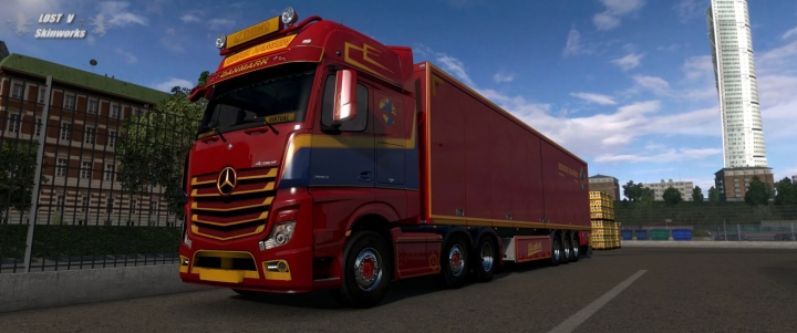 ETS2 - Henrik Hansen Skin Pack V1.1.2 (1.40.x)