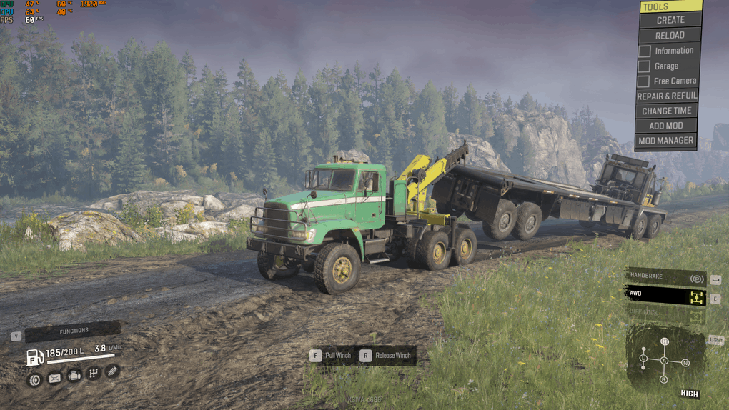 SnowRunner - Freightliner M916A1 Tow Truck V2.4